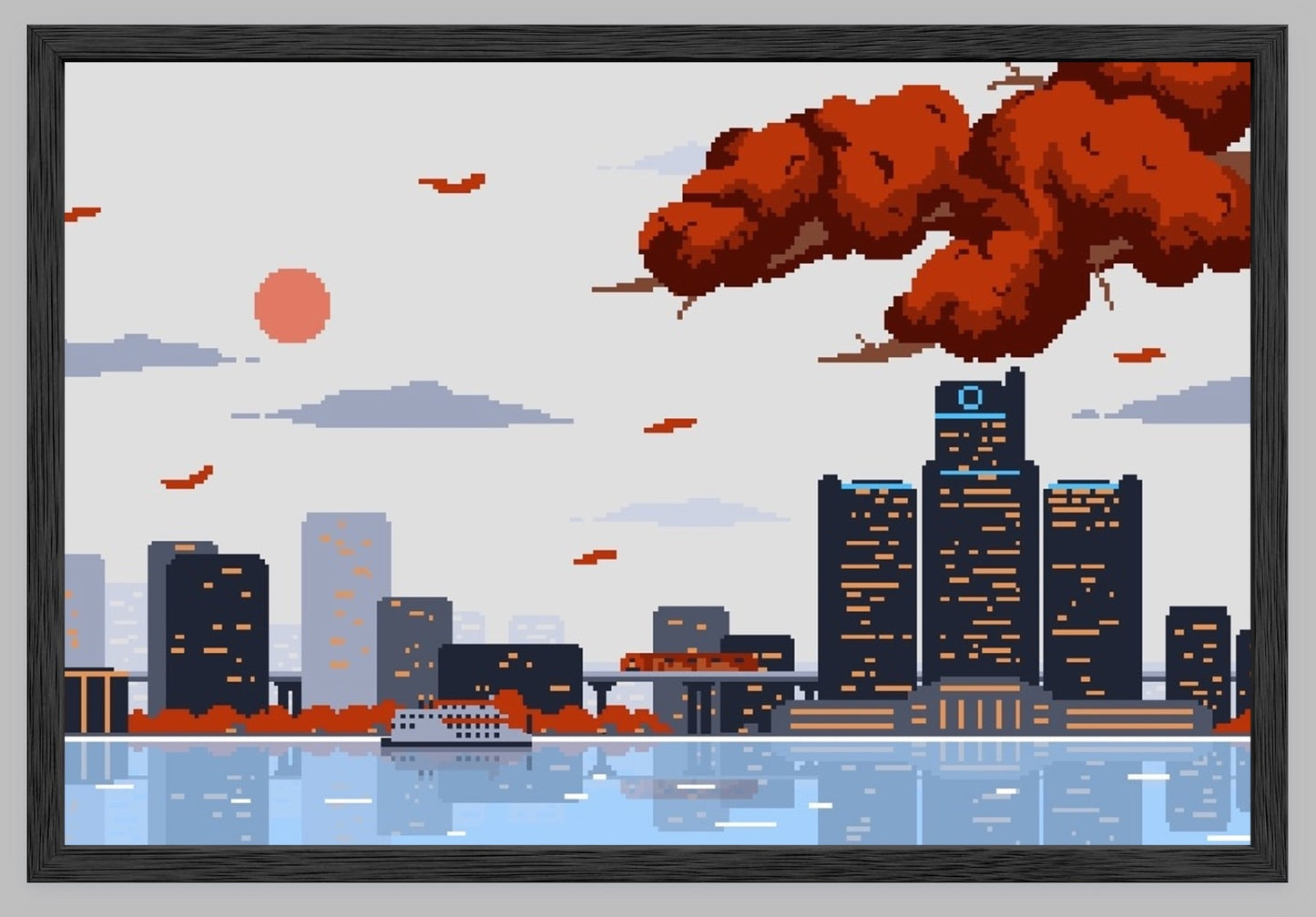 Detroit's Golden Hour - Print
