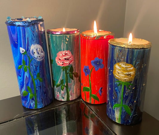 Unity Flower Candle