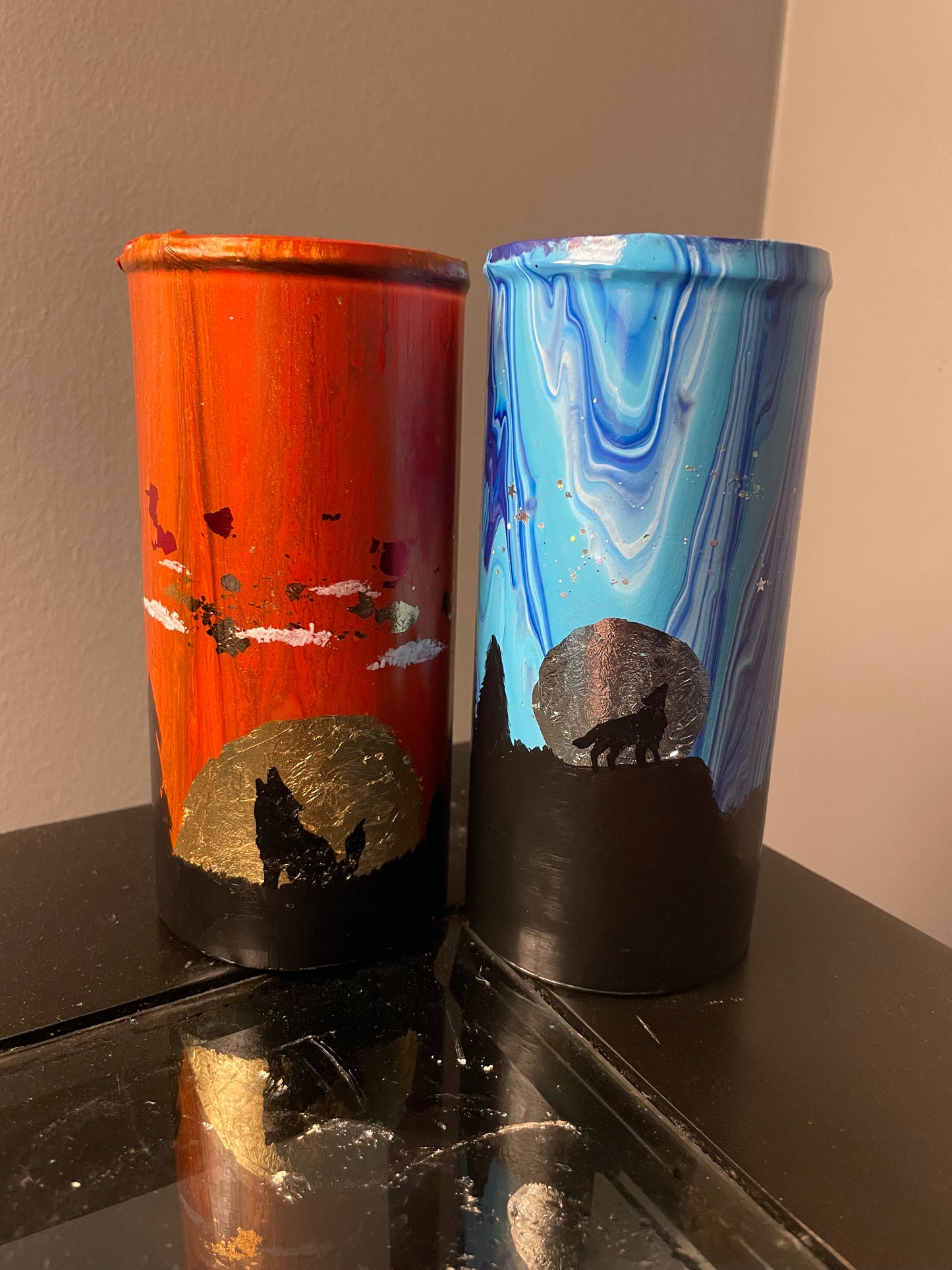 Silhouette Scene Candle