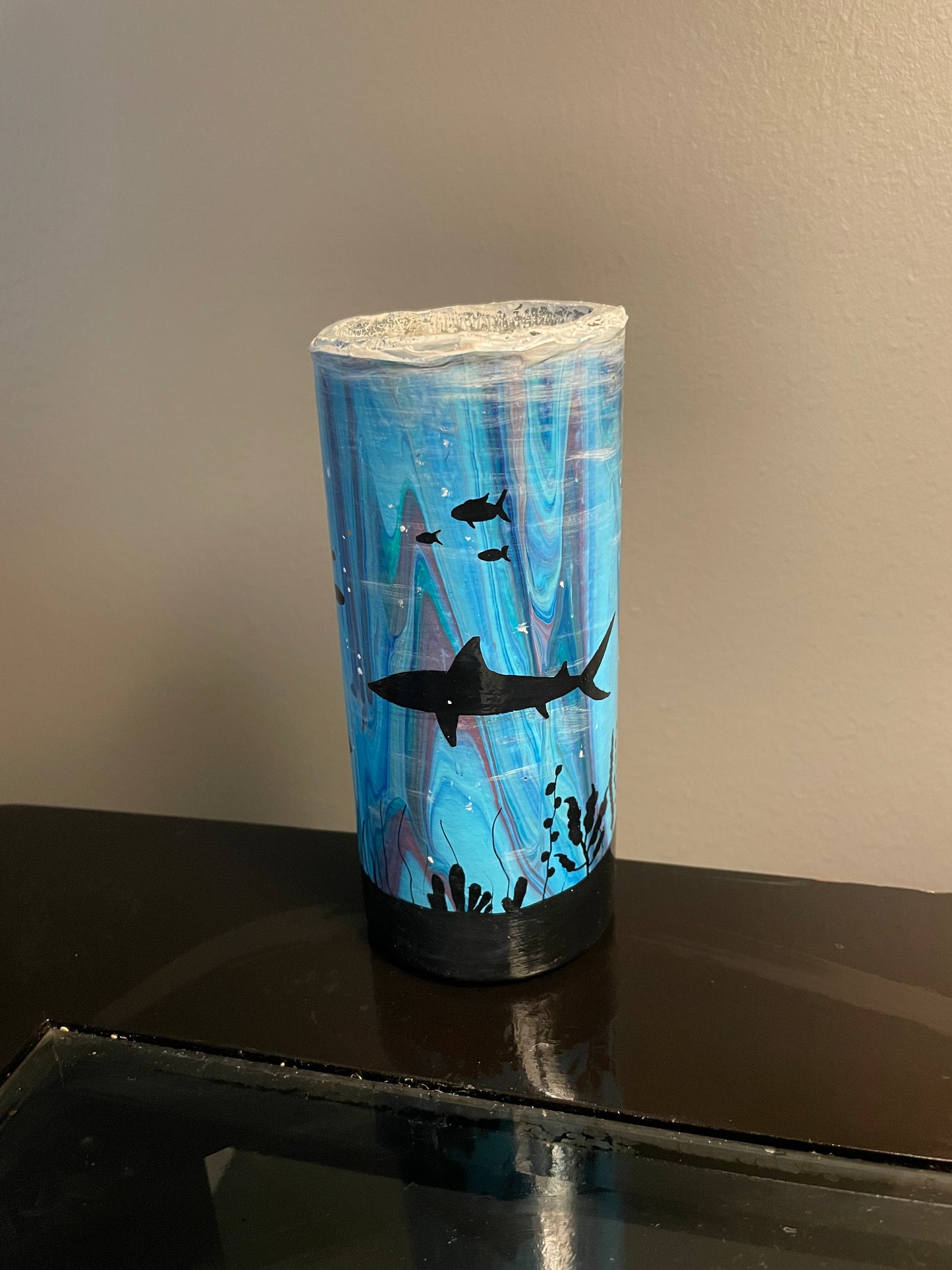Silhouette Scene Candle