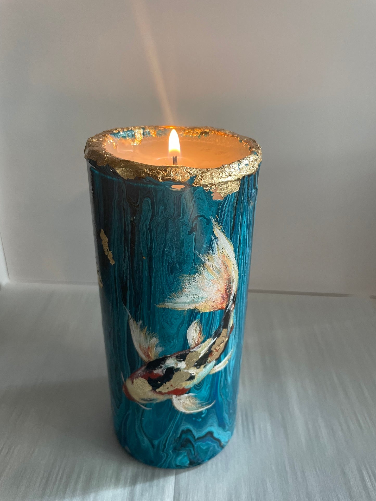 Koi Fish Candle