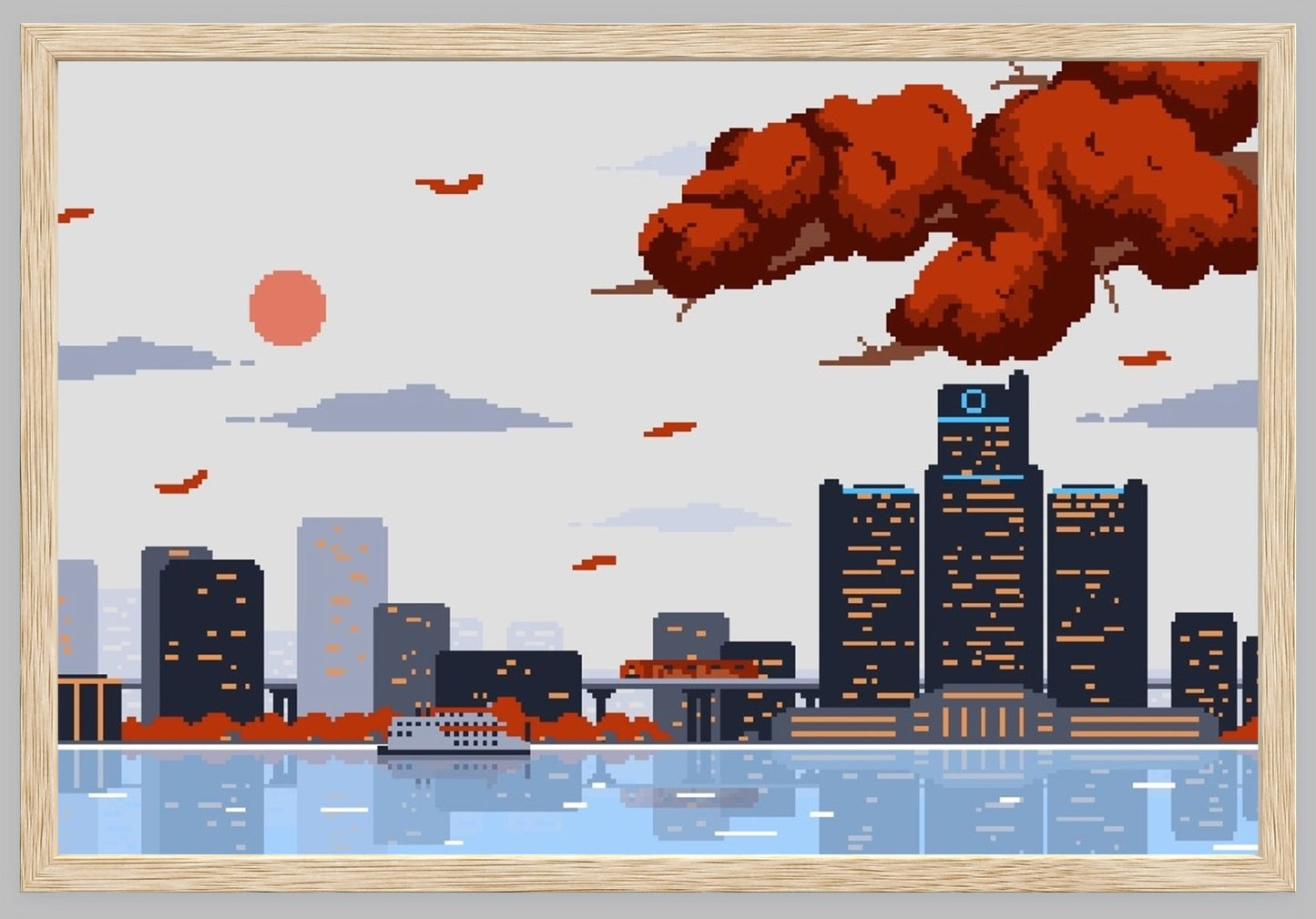 Detroit's Golden Hour - Print
