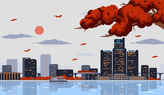 Detroit's Golden Hour - Print